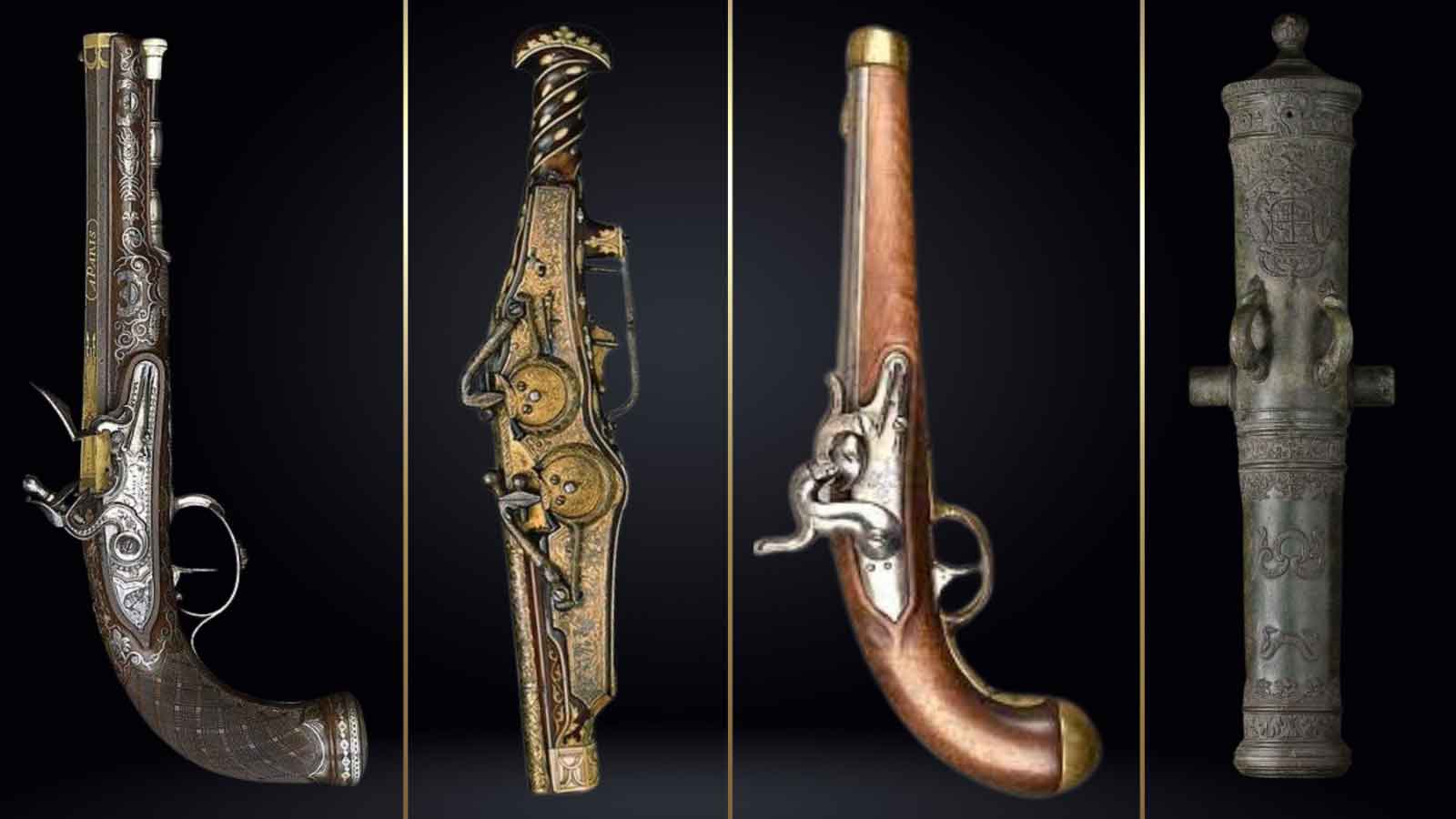 Antique Guns & Cannons