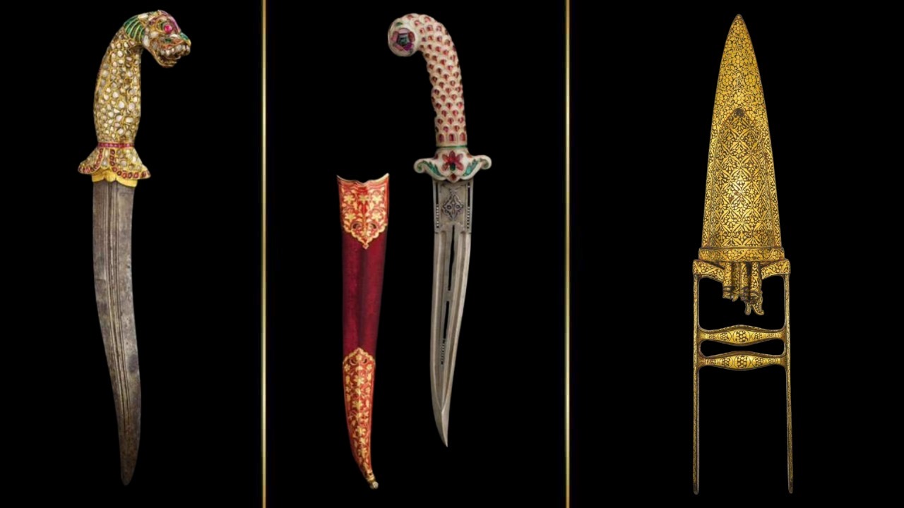 Antique Push Daggers